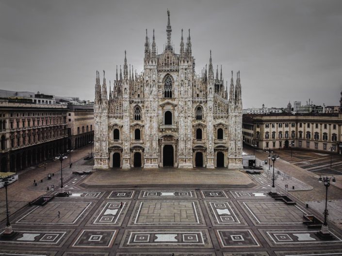 MILAN LOCKDOWN // VIEW WITH DRONE